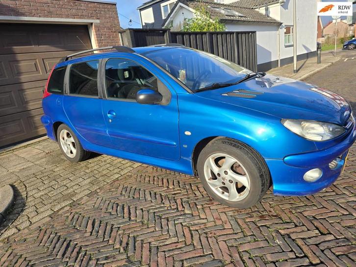 Peugeot 206 SW 1.6-16V XS Pack, Auto's, Peugeot, Bedrijf, Te koop, ABS, Airbags, Airconditioning, Boordcomputer, Centrale vergrendeling