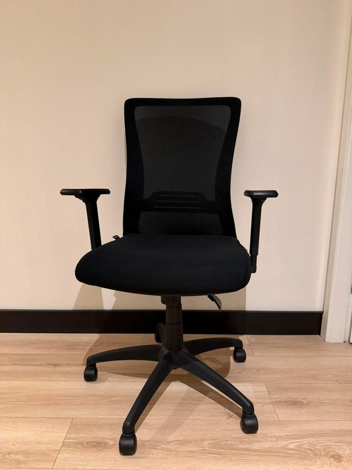 Bureaustoel LifeGoods, Huis en Inrichting, Bureaustoelen, Zwart, Ophalen