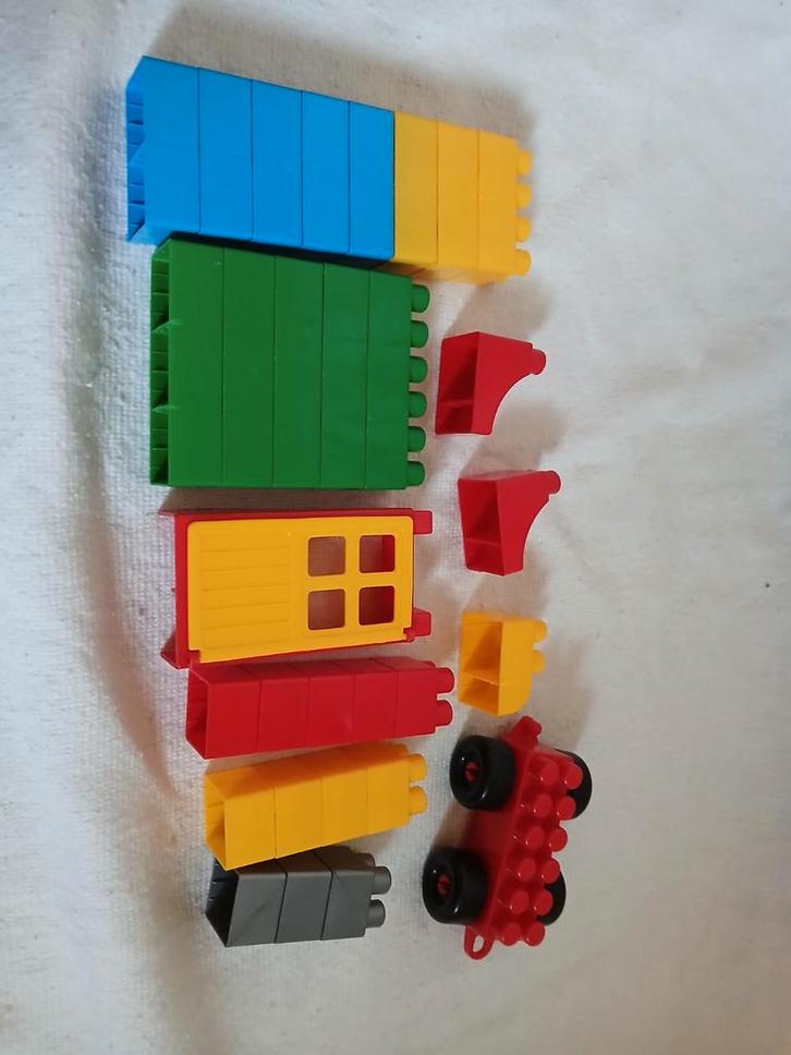 Hele leuke set bouwstenen, Kinderen en Baby's, Speelgoed | Bouwstenen, Gebruikt, Overige merken, Ophalen of Verzenden