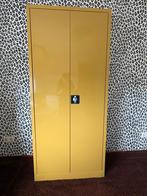 Goudkleurige Stalen Kledingkast - 180x80x38cm, Huis en Inrichting, Ophalen, Gebruikt, 50 tot 100 cm, Metaal