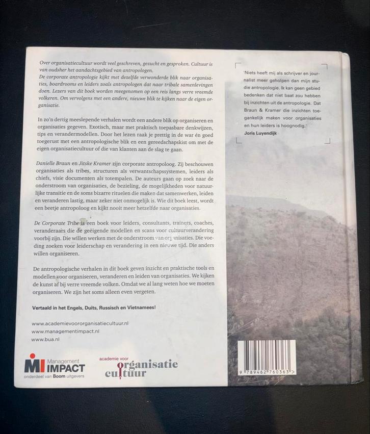 De Corporate Tribe - Organisatie lessen, Boeken, Economie, Management en Marketing, Zo goed als nieuw, Management, Ophalen of Verzenden