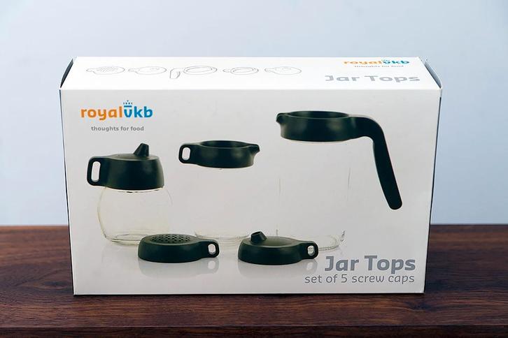 Nieuw in doos: Royal VKB Jar Tops, Huis en Inrichting, Keuken | Keukenbenodigdheden, Nieuw, Ophalen of Verzenden