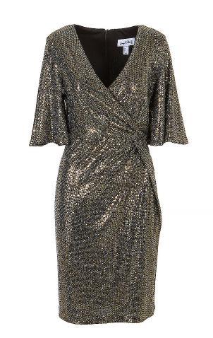 Joseph Ribkoff prachtig getailleerde glitter jurk mt 36/S, Kleding | Dames, Jurken, Nieuw, Maat 36 (S), Overige kleuren, Knielengte