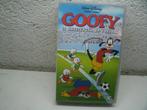 vhs 68a goofy is knettergek op voetbal, Alle leeftijden, Ophalen of Verzenden, Zo goed als nieuw, Tekenfilms en Animatie