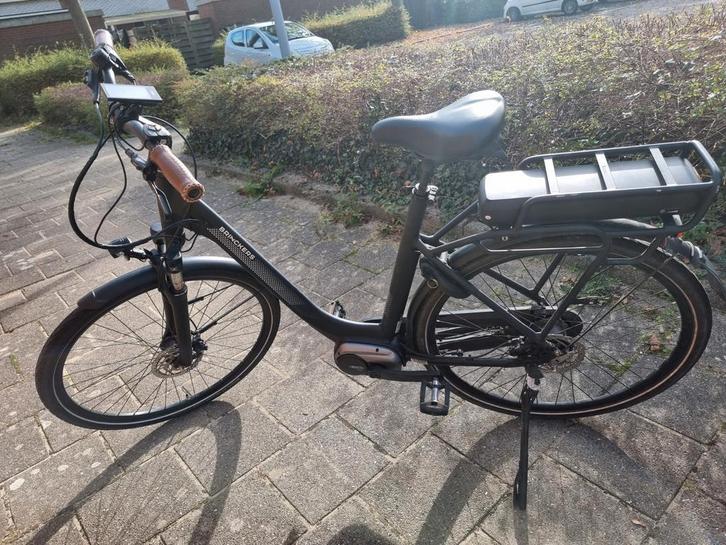 Electrische damesfiets, Fietsen en Brommers, Elektrische fietsen, Gebruikt, Brinckers, Ophalen