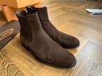Tod's heren chelsea boots suede bruin maat 6,5 nieuw!, Bruin, Boots, Nieuw, Ophalen of Verzenden