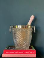 Zeer stijlvolle vintage champagnekoeler van kristal., Ophalen of Verzenden, Zo goed als nieuw, Overige typen