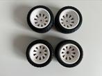 Tamiya banden met velg 6147 / 5650 nieuwstaat 1/10 rc auto