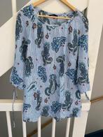 ULLA POPKEN MERK PRINTED KATOEN BLOUSE, MAAT: L/XL, Ophalen of Verzenden, Zo goed als nieuw, Maat 46/48 (XL) of groter, Ulla Popken