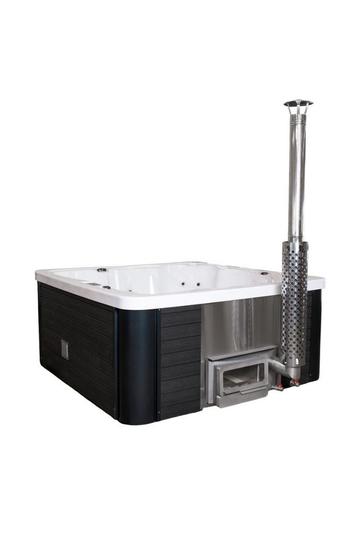 Hottub 200 cm hout- en elektrische kachel, jets, filter, enz beschikbaar voor biedingen