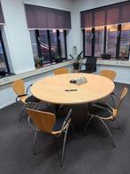Ronde vergadertafel zonder stoelen. 160cm diameter, Ophalen