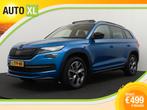 Skoda Kodiaq 1.5 Aut. TSI Sportline Pano-dak Memory Carplay, Auto's, 4 cilinders, 150 pk, Blauw, 1481 kg
