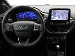 Ford Puma 1.0 ECOBOOST HYBRID AUT. ST-LINE + STUUR/STOELVERW, Euro 6, Blauw, Bedrijf, 3 cilinders