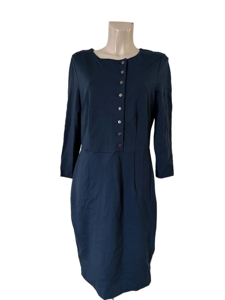 Phase Eight jurk M, Kleding | Dames, Jurken, Zo goed als nieuw, Maat 38/40 (M), Blauw, Onder de knie, Ophalen of Verzenden
