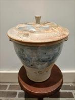 Keramieken pot met losse deksel. Vintage. Guul Jacobs., Antiek en Kunst, Antiek | Keramiek en Aardewerk, Ophalen