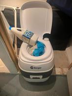Berger draagbaar toilet + Aqua Kem Blue - Schoon!, Ophalen, Gebruikt