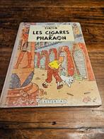 Hergé. Les avontures de TinTin. Les.cigares du Pharaon. 1955, Boeken, Gelezen, Eén stripboek, Ophalen of Verzenden, Hergé