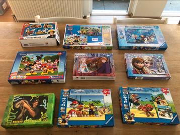 Set van 15 puzzels beschikbaar voor biedingen