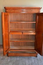Prachtige antieke mahonie biedermeier meidenkast., Verzenden