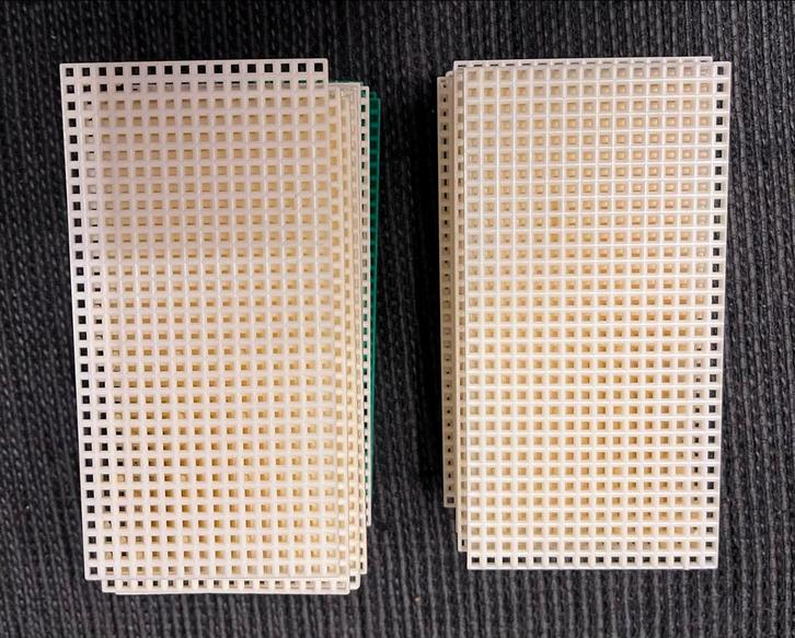 Ministeck Grondplaten - 23 stuks (Gebruikt), Hobby en Vrije tijd, Ministeck, Gebruikt, Ophalen of Verzenden