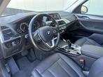 BMW X3 xDrive20i elek.trekh. Navi. LED Camera Leder, Auto's, 1998 cc, Zwart, 4 cilinders, Bedrijf