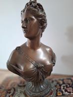 bronzen Buste "Diane van de jacht", Antiek en Kunst, Ophalen, Brons