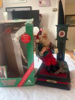 Kerstman met Klok - Holiday Creations, Ophalen, Gebruikt