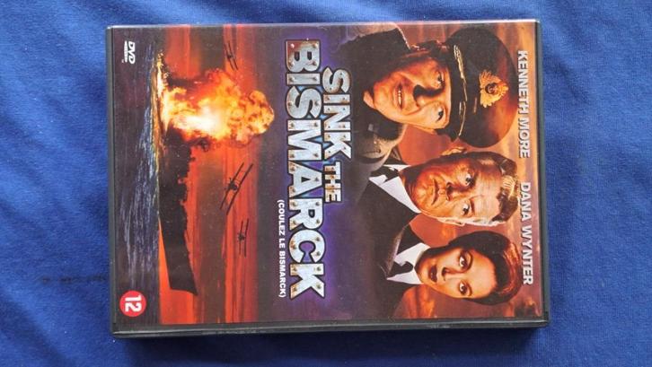 Sink the Bismarck "Kenneth More", Cd's en Dvd's, Dvd's | Filmhuis, Zo goed als nieuw, Overige gebieden, Alle leeftijden, Ophalen of Verzenden