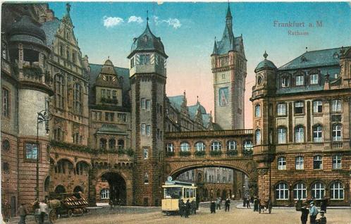 (379-167-011) Frankfurt a M Rathaus, Verzamelen, Ansichtkaarten | Buitenland, Duitsland, Verzenden