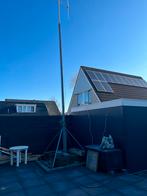 Zendmast/ lichtmast 2x6 gegalvaniseerd, Telecommunicatie, Antennes en Masten, Ophalen, Zo goed als nieuw, Antenne