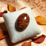 Herfst Dendritische Agaat Cabochon - Iran, Ophalen of Verzenden, Zo goed als nieuw