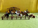 Paardenstal met diverse paarden en accessoires, Ophalen, Gebruikt, Kunststof