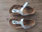 Birkenstock slippers maat 38, Slippers, Ophalen of Verzenden, Grijs, Gedragen