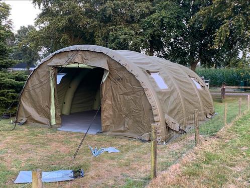 Opblaasbare legertent Rofi Amplifier PVC als nieuw, Caravans en Kamperen, Tenten, meer dan 6, Zo goed als nieuw, Ophalen