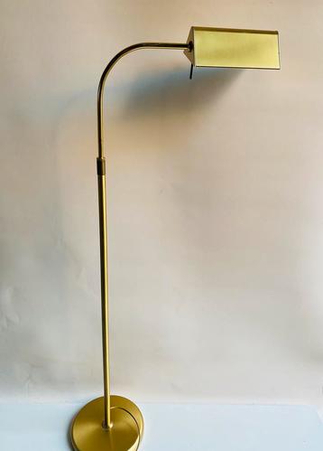 Messing jaren 80 leeslamp / vloerlamp beschikbaar voor biedingen