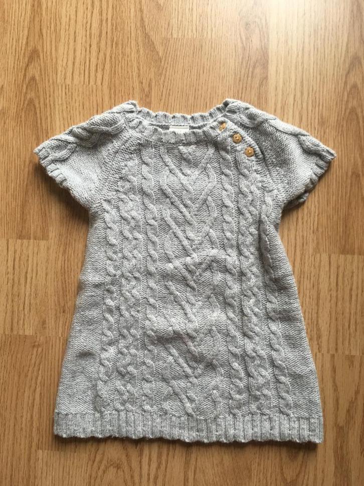 Jurkje in wolmix maat 68 H&M, Kinderen en Baby's, Babykleding | Maat 68, Zo goed als nieuw, Meisje, Jurkje of Rokje, Ophalen of Verzenden