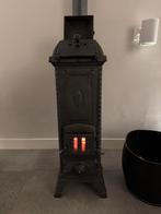 Antieke Deense Houtkachel, Huis en Inrichting, Kachels, Ophalen, Gebruikt, Hout, Houtkachel