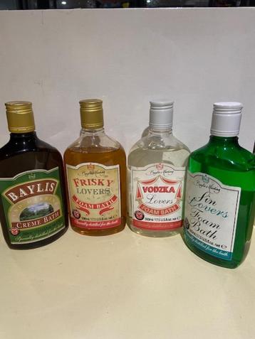Vintage badzeep creme's in flessen Baylis, Vodzka en Frisk beschikbaar voor biedingen