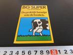 sticker BG SUPER van Barenburg De praktijk bewijst wie de, Verzamelen, Ophalen, Zo goed als nieuw, Bedrijf of Vereniging