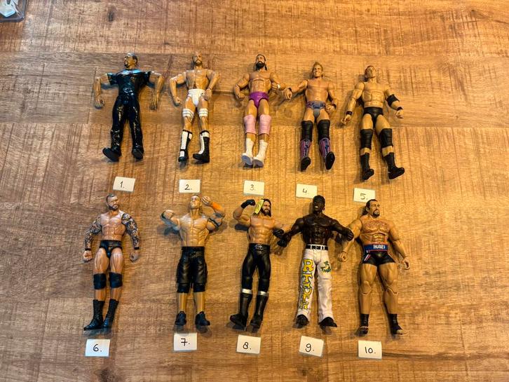 WWE Figuren - €10 per stuk!, Verzamelen, Poppetjes en Figuurtjes, Gebruikt, Ophalen of Verzenden