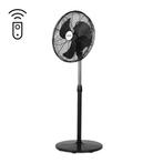 Staande ventilator ø45cm zwart afstandsbediening 8 standen