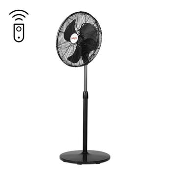  Staande ventilator ø45cm zwart afstandsbediening 8 standen beschikbaar voor biedingen