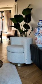 Eichholtz Amanda Draaistoel - Zo Goed Als Nieuw!, Huis en Inrichting, Fauteuils, Ophalen of Verzenden, Zo goed als nieuw, Stof