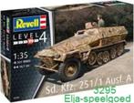 Modelbouw Revell 1:35 Sd.Kfz.251/1 Ausf.A truck- 3295, Hobby en Vrije tijd, Modelbouw | Auto's en Voertuigen, Ophalen, Nieuw, Truck