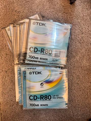 Lege CD’s beschikbaar voor biedingen