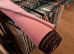 Nog 10m Roze verduisterende gordijnstof 1.50m breed, Ophalen of Verzenden, Nieuw, Minder dan 100 cm