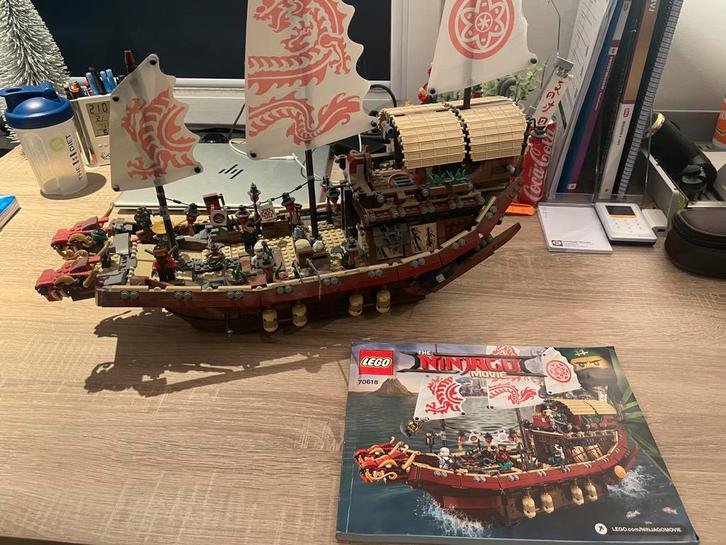 Lego Ninjago Movie Destiny’s Bounty (70618), Kinderen en Baby's, Speelgoed | Duplo en Lego, Zo goed als nieuw, Lego, Complete set