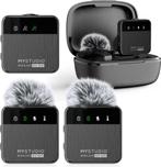 Mystudio Wireless Duo Lavalier Mic, Ophalen of Verzenden, Zo goed als nieuw, Audio