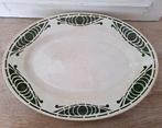 F.F. Pexonne, Porcelaine opaque, antieke franse schaal, Antiek en Kunst, Ophalen of Verzenden