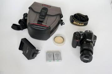 Nikon D3400 + lens + accesoires beschikbaar voor biedingen